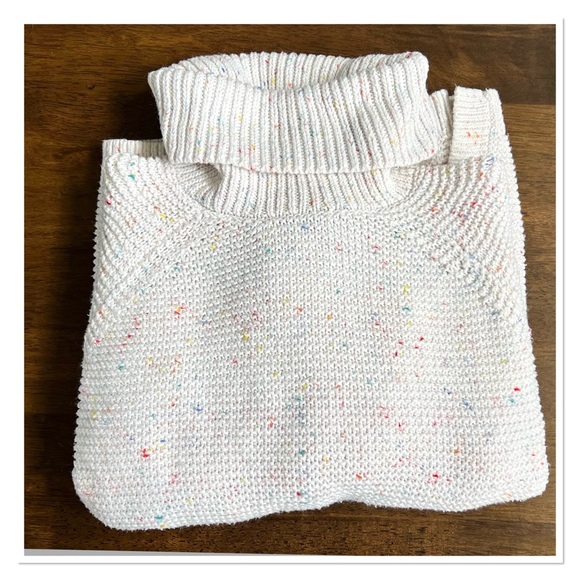 LOU & GREY Chunky Confetti Fleck Turtleneck Sweater - Picture 8 of 10